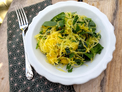 Spaghetti Squash & Kale