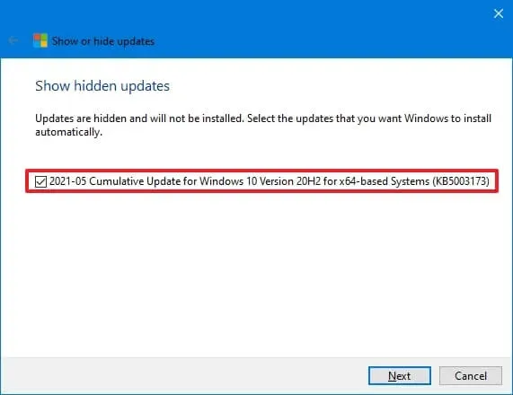 Windows 10'da Güncellemeler Nasıl Gizlenir?