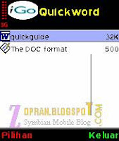 Quick Office Microsoft Office s60v2 s60v3