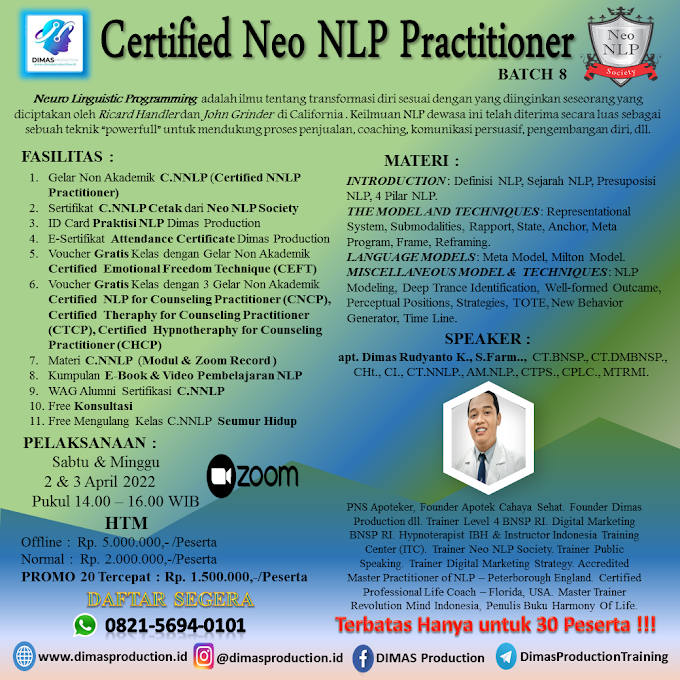 WA.0813-4645-1898 | Sekolah NLP