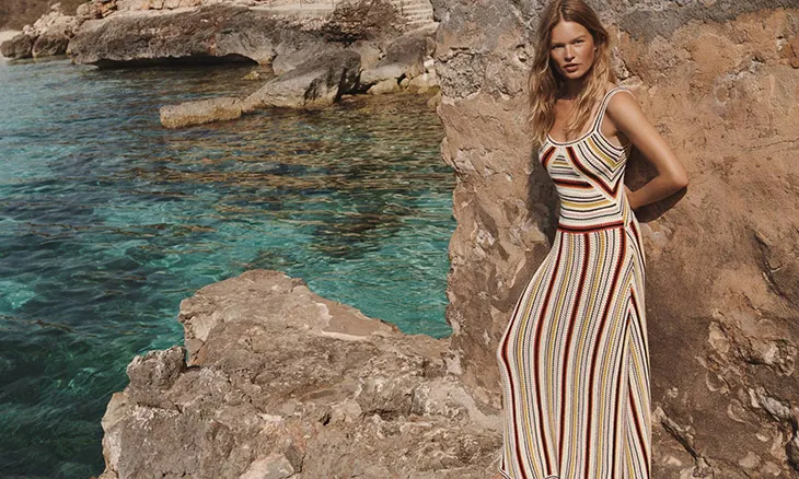 Anna Ewers - ZIMMERMANN Resort Swim 2023 Collection