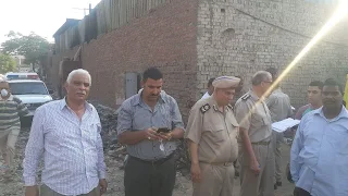 بالصور الحريق اندلع فى مصنع لتدوير القطن بالخانكة