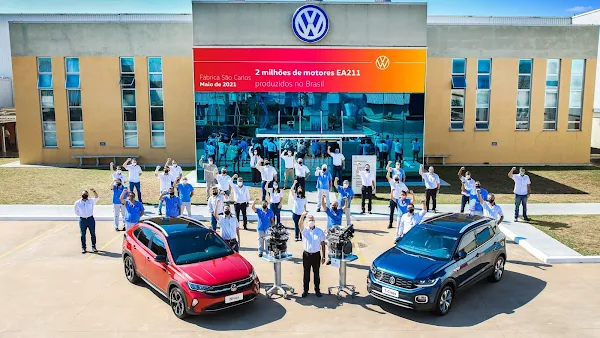 VW registra 2 milhões de motores EA211 produzidos em São Carlos