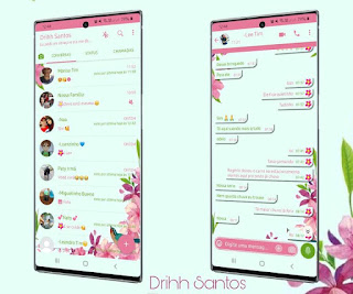 Flowers 2 Theme For YOWhatsApp & Fouad WhatsApp By Driih Santos