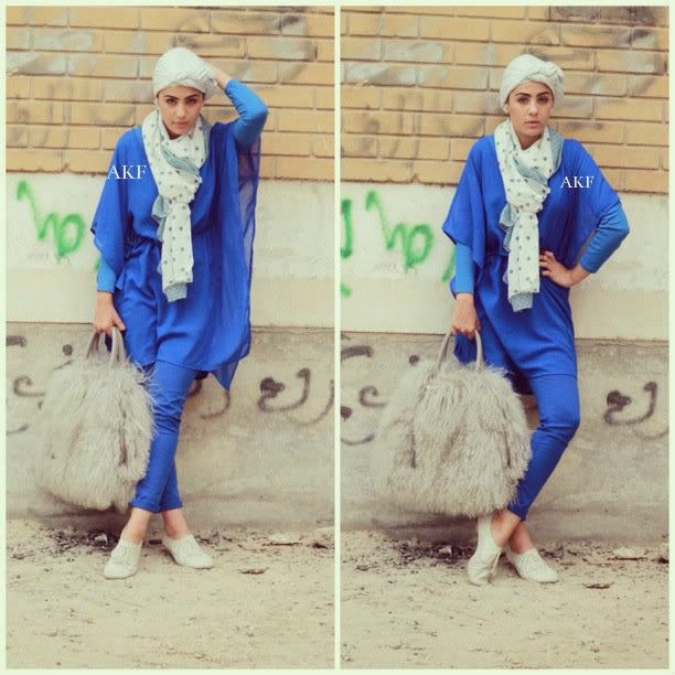 Model Hijab Style Turban ala Wanita Timur Tengah Terbaru 