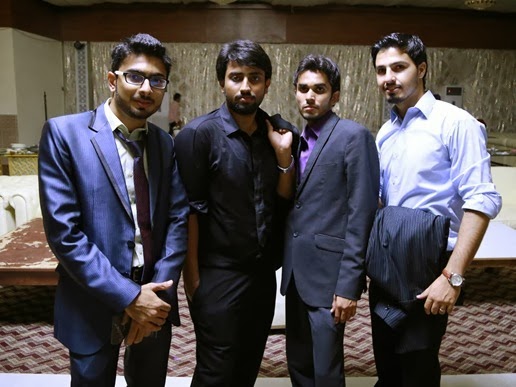 with Taqi, haris, wassay