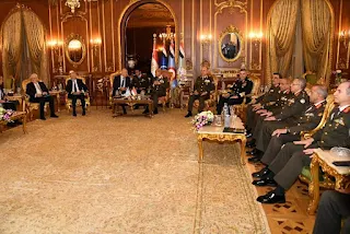 الفريق أول محمد زكي يلتقي وزير الدفاع اليوناني ويتفقان على تعزيز التعاون العسكري