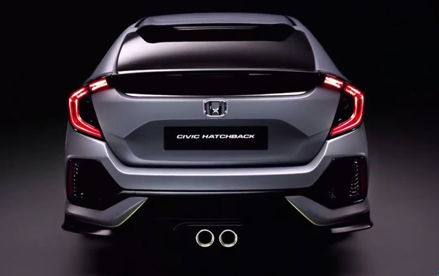 2018 Honda Civic Hatchback, Sporty And Futuristic