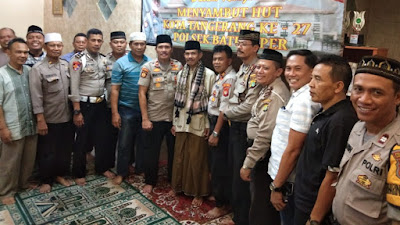 HUT Kota Tangerang yang ke-27 Polsek Batu Ceper mengelar Doa dan Zikir bersama
