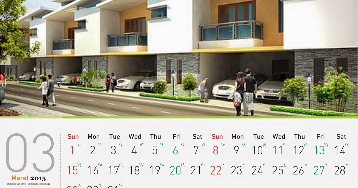 Template Desain Kalender Meja / Duduk 2015, lengkap dengan 