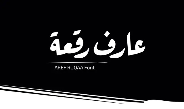 arabic fonts