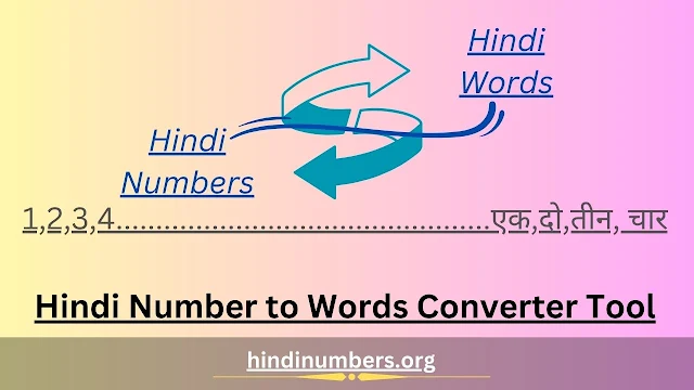 number to hindi word converter