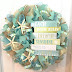 Beachy Deco Mesh Wreath