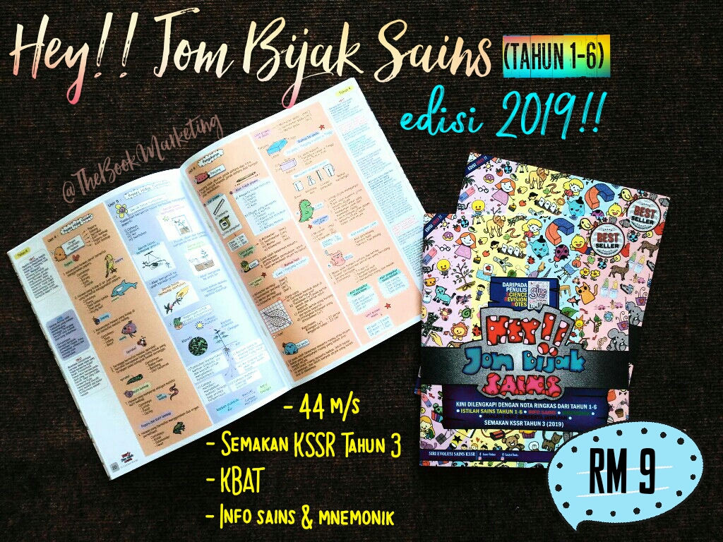 Anak Saya Bijak: Apa Yang Best dengan Buku Hey Jom BIjak Sains