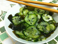 Conserva de Pepino com Wakame (vegana)