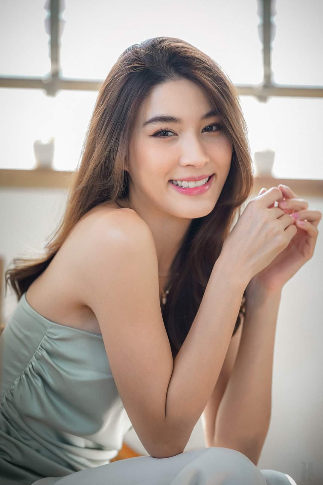 Thailand top model Ness Natthakarn cute hot photos
