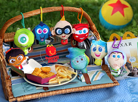 pixar plush keychain mcdonald's toys 2020