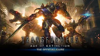 Screenshots of the Transformers: Age of extinction for Android tablet, phone.