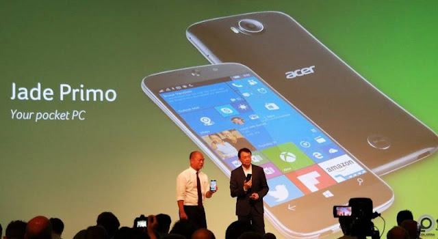 Spesifikasi Smartphone Acer Jade Primo Bisa Jadi PC