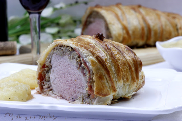 Solomillo Wellington. Julia y sus recetas