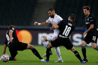 ملخص واهداف مباراة ريال مدريد ومونشنجلادباخ (2-2) دوري ابطال اوروبا