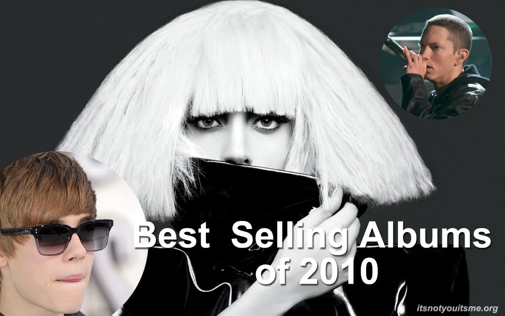 top selling  albums of 2010