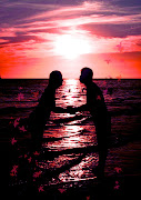 Sunset Romance. (c) Nicole Santos. Photo Manipulation, Design Workshop plate . (sunset romance)