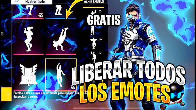 La MEJOR APP PARA DESBLOQUEAR TODOS LOS EMOTES EN FREE FIRE