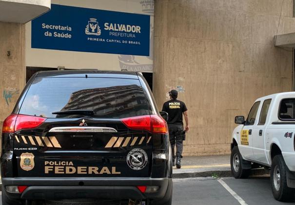 PF cumpre mandados de busca e apreensão na Secretaria Municipal de Saúde