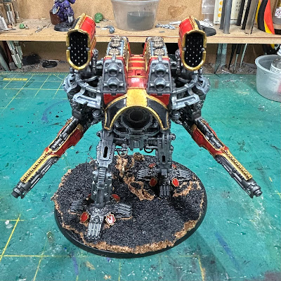 Adeptus Titanicus Legio Ignatum Warlord Titan WIP