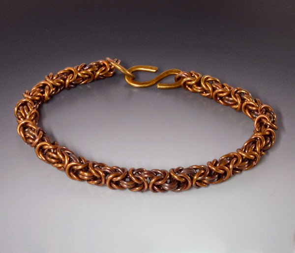 http://brackendesigns.com/product/bronze-byzantine-chainmaille-bracelet-large-size-patina-handmade