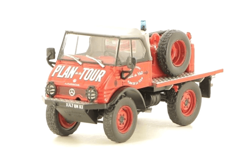 collection véhicules légers sapeurs-pompiers, mercedes unimog ccfl maheu-labrosse 1:43