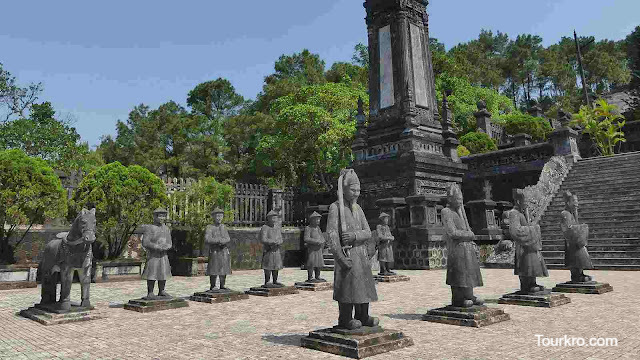 Khai Dinh Tomb at Hue