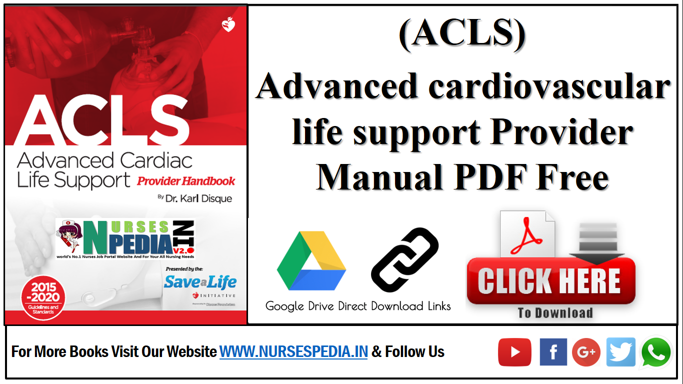 acls provider manual free download