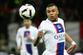 l’attaquant du PSG Kylian Mbappé