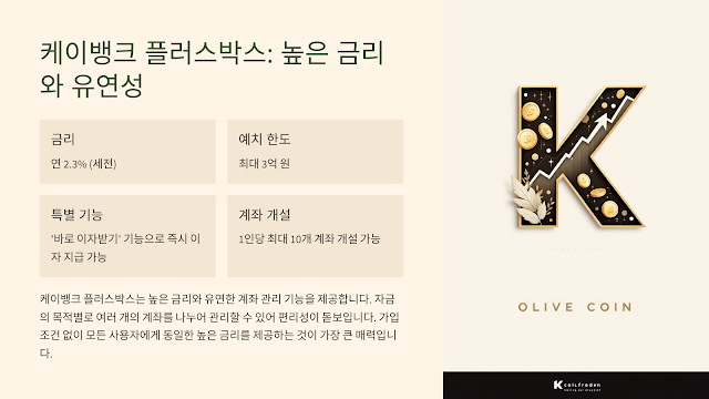 파킹통장 금리 어디가 높을까 케이뱅크, 카카오뱅크, 토스뱅크, 사이다뱅크 비교