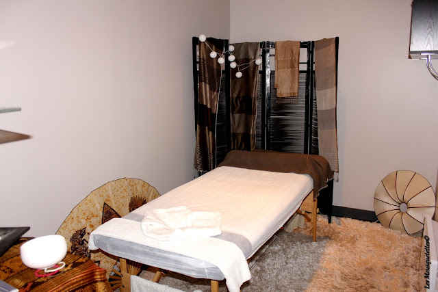 espace dédié aux massages - Origyn - Blog beauté Les Mousquetettes ©