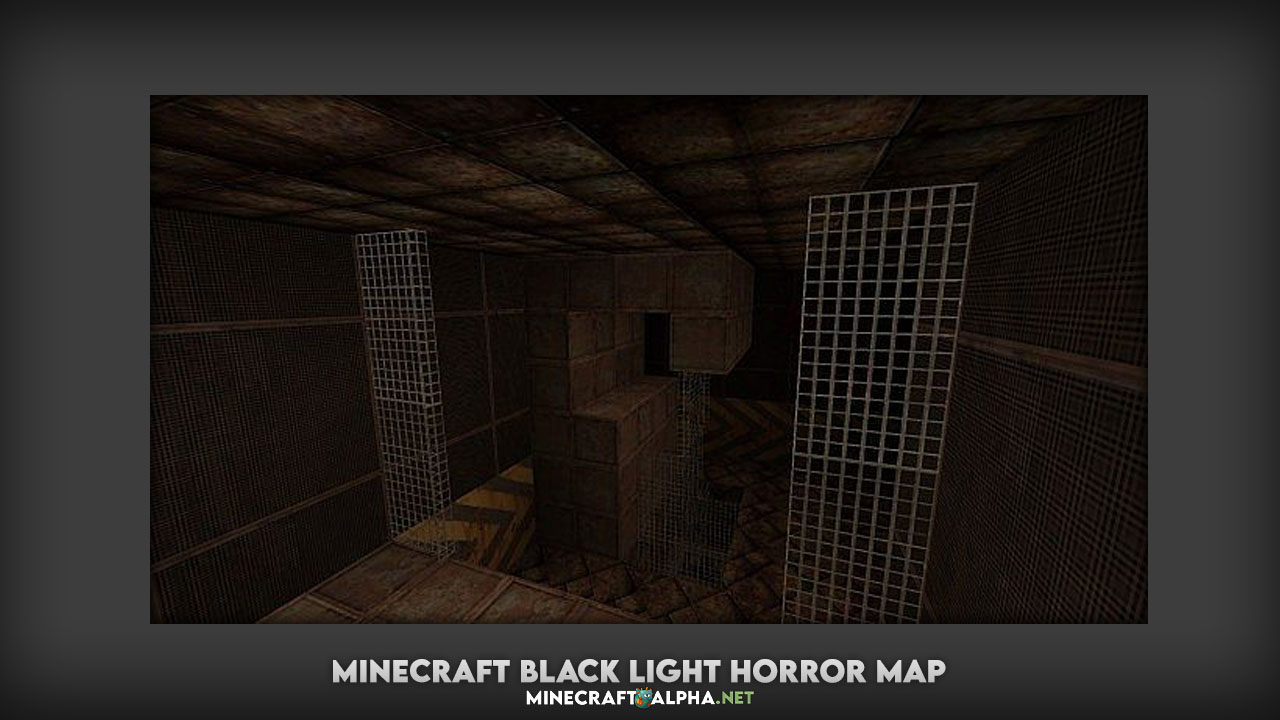 Minecraft Black Light Horror Map (Multiplayer, Singleplayer, Adventure) Minecraft Black Light Horror Map (Multiplayer, Singleplayer, Adventure)