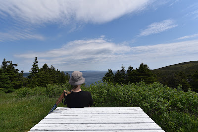 Sonya Richmond reflecting on East Coast Trail.