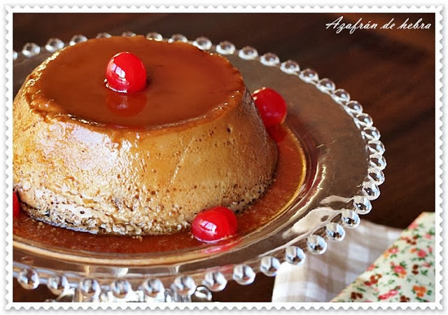 Flan de café