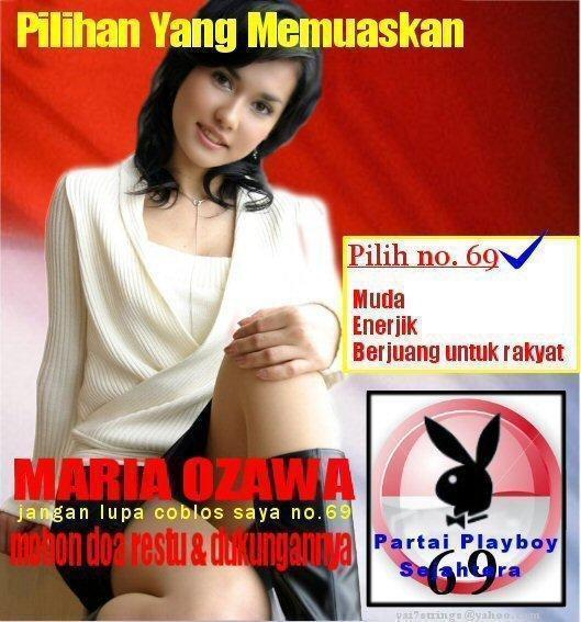 Lagi kampanye pilkada playboy