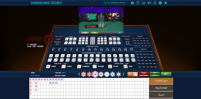 BERMAIN JUDI ONLINE SICBO