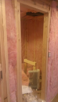 Insulating the hot room inside walls as well.