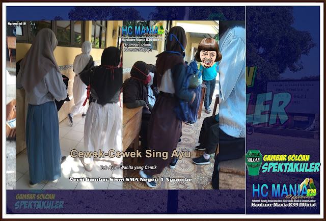 Gambar Soloan Spektakuler – Gambar Siswa-Siswi SMA Negeri 1 Ngrambe – Buku Album Gambar Soloan Edisi 10