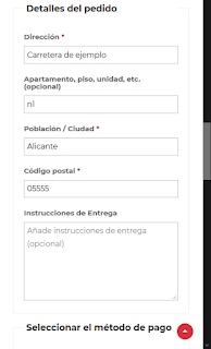 Ejemplo web restaurantes