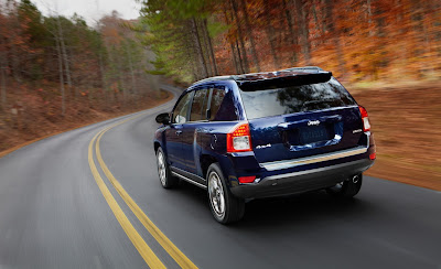 2011 Jeep Compass Rear Angle View