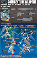 Bandai HG 1/144 24TH CENTURY WEAPONS Color Guide & Paint Conversion Chart