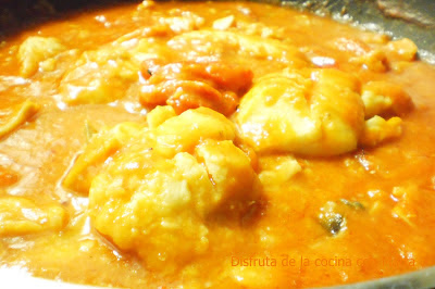 Bacalao fresco con tomate