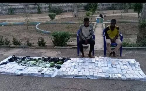 Police arrest Serial Mobile Phones Thief with 996 Phones, 9 Laptops, 9 ATM Cards, Accessories in Kano