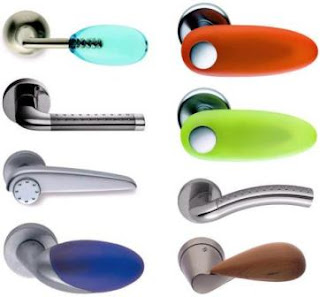 Model handle Pintu Minimalis dari stainless steel modern